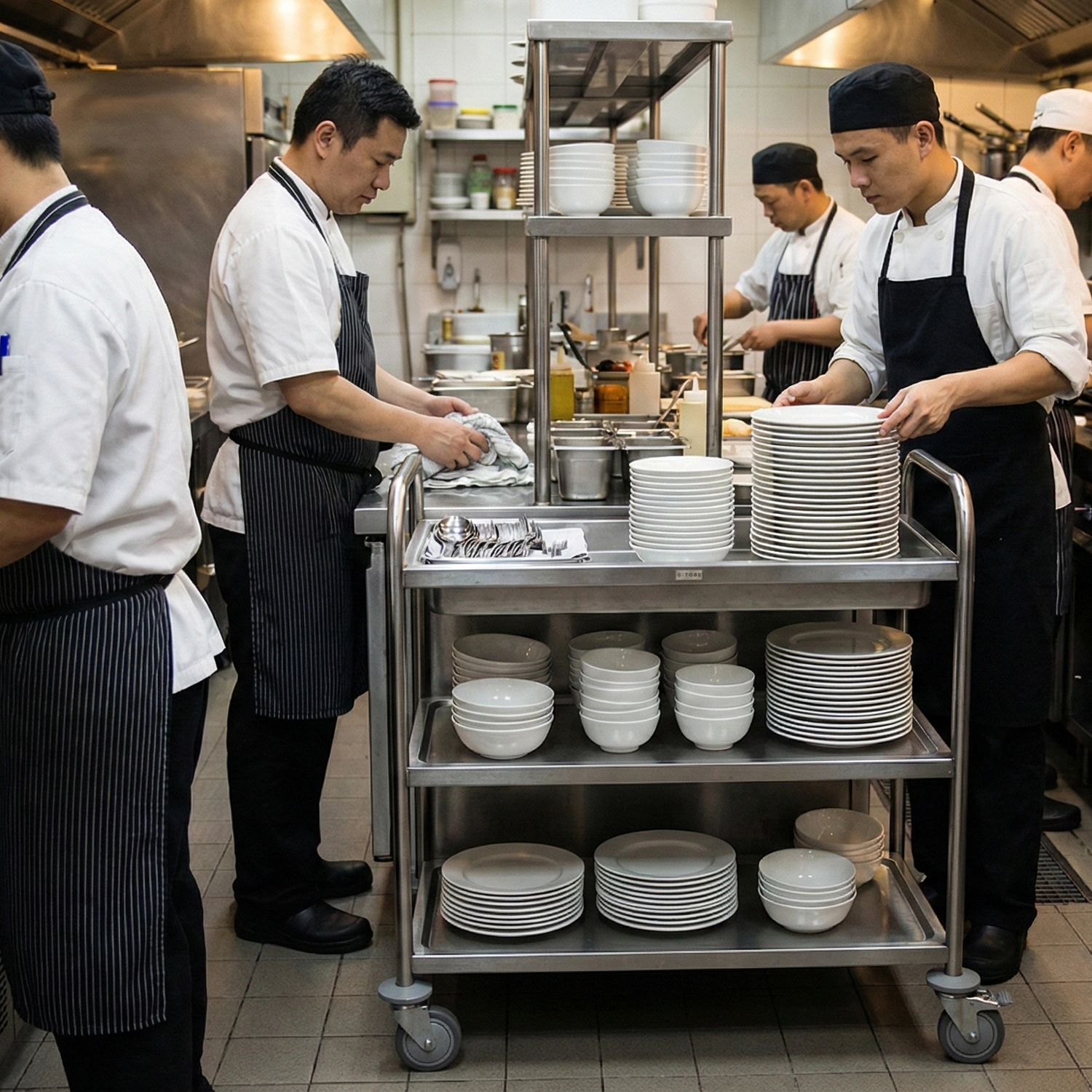 Dish Collector Three Tiers - Gambar 3
